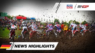 News Highlights  Liqui Moly MXGP of Germany 2024 MXGP Motocross [upl. by Sunev]