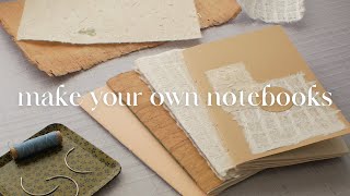 My favourite stitches for soft cover journals ✦ beginner bookbinding tutorial [upl. by Marilin201]