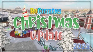 RoCitizens 2023 Christmas Update New Quests  DOORS [upl. by Assenev]