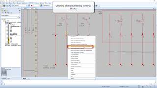 CADMATIC Electrical 17  Editing terminal blocks [upl. by Julio726]