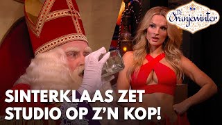 Sinterklaas zet studio op z’n kop Deens model voor Johan  DE ORANJEWINTER [upl. by Mettah126]