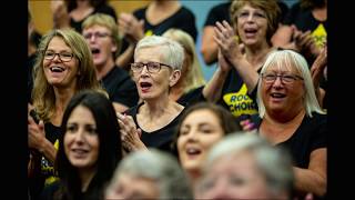 West Sussex Rock Choir conducted by Sarah Willis [upl. by Evelunn]