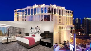 Planet Hollywood Resort amp Casino Room Tour  Las Vegas  April 2023 [upl. by Turro856]