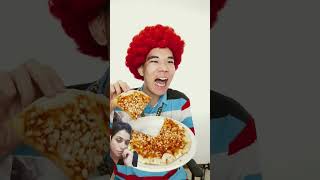 Team Pizza or Team Hamburger 😂😂😂 pizza hamburger guitar life shorts lifehacks youtube [upl. by Aisenat]