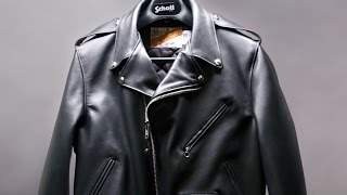 How a Schott Motorcycle Jacket is made  BRANDMADETV [upl. by Keraj]