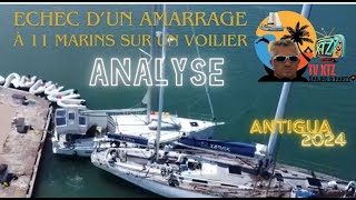 Échec damarrage dun voilier avec 11 marins à bord au chantier naval de Nelson à Antigua  🤷‍♂️ [upl. by Zanlog]