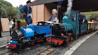 A trip on the South Devon Miniature Railway Sept 2020 [upl. by Orville]