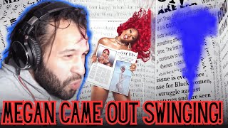 MEGAN PUNCHIN BACK TO BACK quotWhats Newquot Megan Thee Stallion Reaction [upl. by Ytsenoh955]