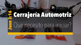 Que necesito para iniciar en la programación de llaves Automotrices [upl. by Gascony]