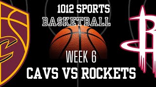 Cavs vs Rockets Week 6  1012 Sports Mentoring Program  Basketball 2024 [upl. by Hsak712]