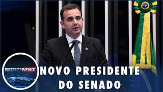 Rodrigo Pacheco é eleito presidente do Senado [upl. by Johnathon318]