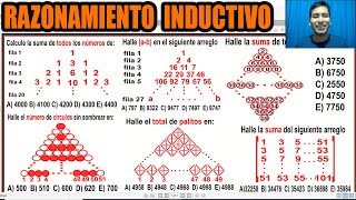 RAZONAMIENTO INDUCTIVO ¿PODRAS CON ESTOS PROBLEMAS EJERCICIOS RESUELTOS MATERIAL DESCRIPCION [upl. by Enellek]