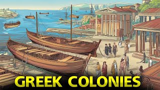 Ancient Greek Colonies Completely Explained  4K History [upl. by Nyar]