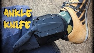 KABAR TDI Ankle Knife REVIEW amp DEMO [upl. by Ytsirhc]