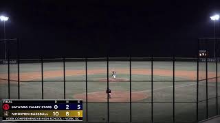 Kingsmen Baseball vs Catawba Valley Stars Game 2 [upl. by Wallas]