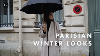 How to Dress Effortlessly Chic Like a Parisian Winter Looks  Parisian Vibe [upl. by Eilsew]