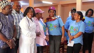 DYNAMIQUES FEMMES FOMOPÉA D2F EN CAMPAGNE DE SANTE COMMUNAUTAIRE A FOMOPÉA [upl. by Pineda]