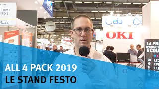 ALL4PACK 2018  bienvenue sur le stand Festo [upl. by Assek22]