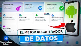 ✅Como RECUPERAR y REPARAR CUALQUIER ERROR de tu AndroidiOS FÁCIL 2025🔧📱  Wondershare Dr Fone [upl. by Chuch]