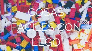 Como hacer cosas fáciles de hacer con pocas piezas lego [upl. by Akeinahs]