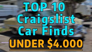 Top 10 Craigslist Cars For Sale By Owner Under 4000 [upl. by Collete912]