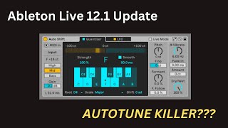 Ableton Live 121 Update New Features including Pitch Correction [upl. by Janaye674]