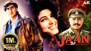 JAAN 1996 Action Full Movie 4k 90s  Ajay Devgan  Amrish Puri  Twinkle Khanna shaitaan ultra4k [upl. by Yrbua]