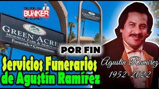 Los servicios funerarios de Agustín Ramírez serán el 10 de Nov y quot pudiera ser transmitido en vivo quot [upl. by Iat]