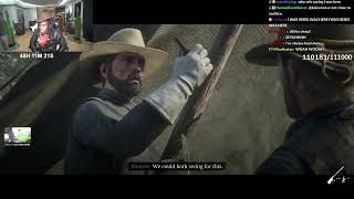 Kai Cenat Red Dead Redemption 2 full Playthrough Part 18 [upl. by Niatsirhc715]