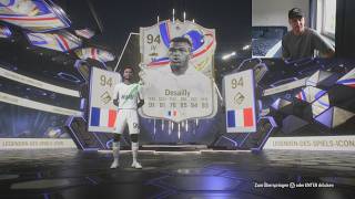 EA FC 24 FIFA 24 94 ICON DESAILLY in PACK OPENING Best Pack of all time Ultimate Team [upl. by Truc]