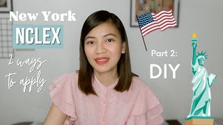 Cheapest Way to apply for NCLEX  NYSED 🇺🇸🗽  Part 2 DIY [upl. by Hoxie]