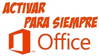 Activar Office 2016 Final Permanente 32amp64Bits 2016 Nuevo FULL HD [upl. by Bathsheba]