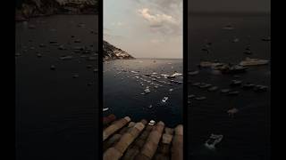 Timelapse in Positano Italy from the Albergo Miramare hotel balcony [upl. by Asiulairam]