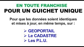 POUR UN GUICHET UNIQUE DE LURBANISME [upl. by Tessa]