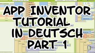 App Inventor in Deutsch 1 Einleitung PjakProgramowanie [upl. by Irish]