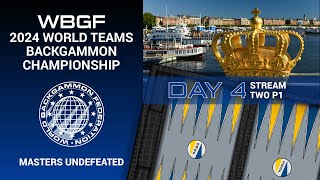 Day 4 Stream 2 P1 Masters Undefeated  WBGF 2024 Individual Categories [upl. by Feenah]