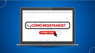 ¿Cómo registrarse en wwwgyemocom [upl. by Anzovin]