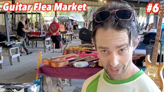 Guitar Flea Market 6  Spotting Fake Guitars and High Prices [upl. by Shlomo682]