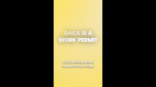 DACA Provides Work Permits But What About Permanent Residency [upl. by Niamert]