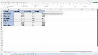 Excel konsolidieren unterschiedlichen Tabellen [upl. by Dowski514]