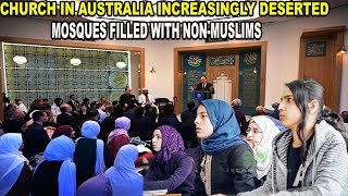 Islam Convert  Christian Church in Australia Empty Mosque Full of NonMuslims [upl. by Ylrebmi]