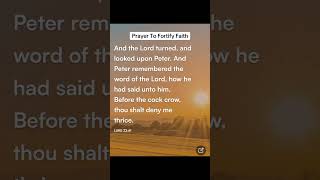 Prayer To Fortify Faith…strengthen our stance with God…BE A LIGHT…leadership faith prayer [upl. by Eileen]