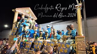 💥 Cabalgata Reyes Magos de Mairena del Alcor 💥 2024 4K [upl. by Pollie]