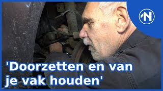 Blinde automonteur heeft al 40 jaar zijn eigen garage [upl. by Twyla]