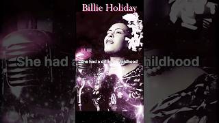 Billie Holiday Lady Day inspiration singer [upl. by Frey]