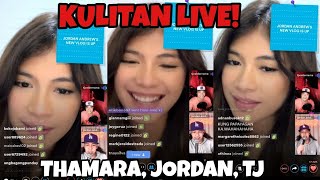 PBB THAMARA KUMULITAN WITH TJ AND JORDAN LIVE ON KUMU March 11 2022 [upl. by Magulac]