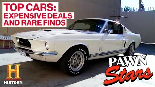 Pawn Stars TOP 5 CLASSIC CARS Rare Finds amp Big  Deals  History [upl. by Normie316]