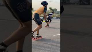 Skating road training 🏅🤍 [upl. by Asserrac]