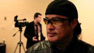 Steven Seagal on Anderson Silva front kick [upl. by Hebel]