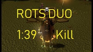 Runescape 3 ROTS DUO with Greg 139 Record DGK ATV Rotation [upl. by Nemsaj926]